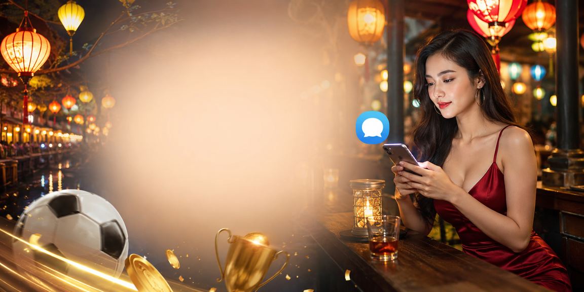 Đặt cược bóng đá tại khu chợ đêm Huế